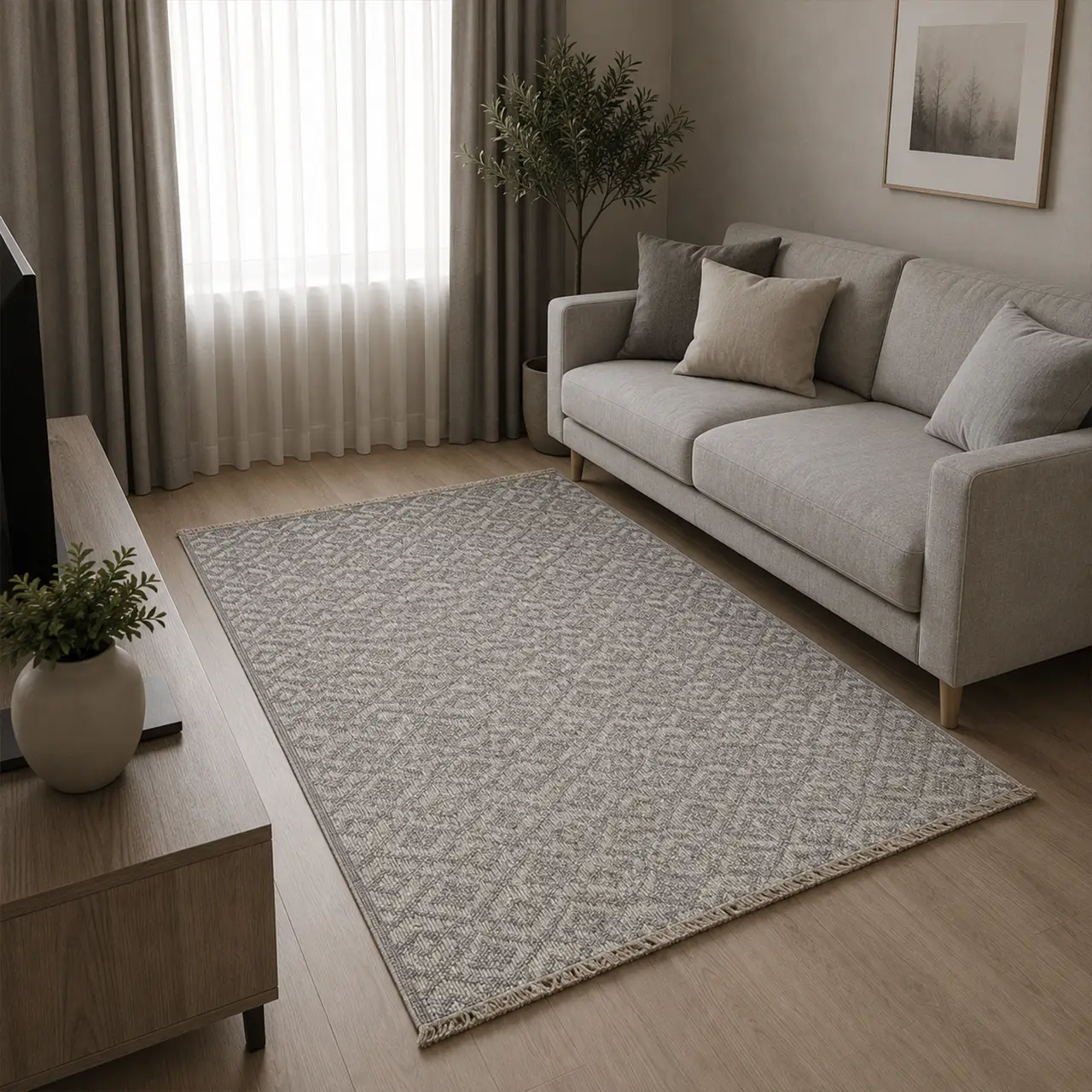 فرش 2.25*1.5 لوپ (پینترس) 2-706