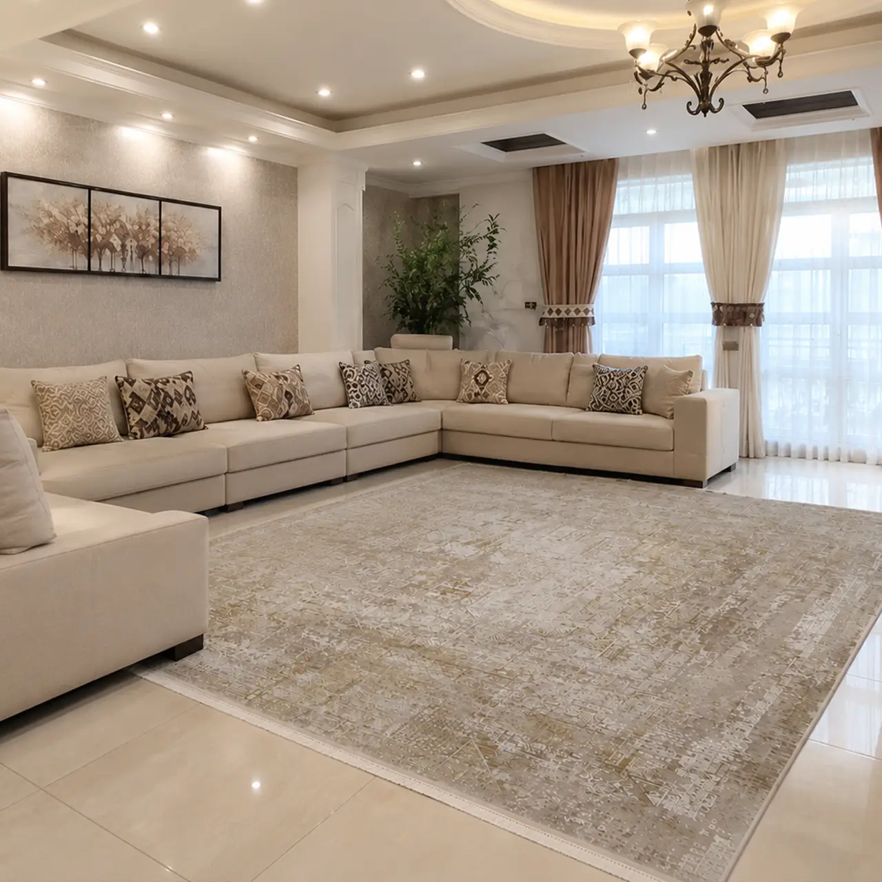 فرش 9 متری 1200شانه کیمیا 3110